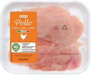 Fettine sottili di petto di pollo 250 g ca