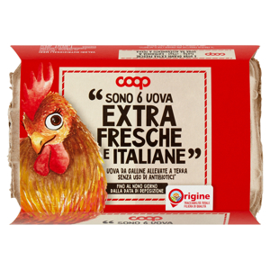 "Sono 6 Uova Extra Fresche e Italiane"