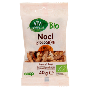 Noci Biologiche Senza Guscio 40 g