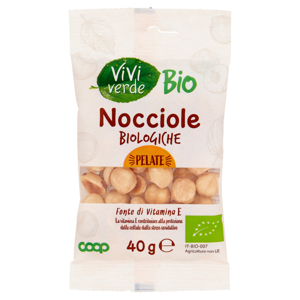 Nocciole Biologiche Pelate 40 g