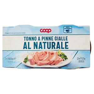 Tonno a Pinne Gialle al Naturale 2 x 160 g