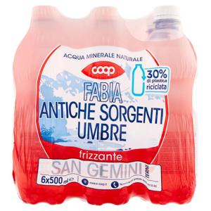 Antiche Sorgenti Umbre - Fabia Frizzante 6 x 500 ml