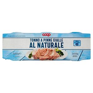 Tonno a Pinne Gialle al Naturale 3 x 80 g