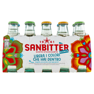 APERITIVO ANALCOLICO SANBITTER BIANCO DRY SAN PELLEGRINO CLUSTER VETRO ML 100X10