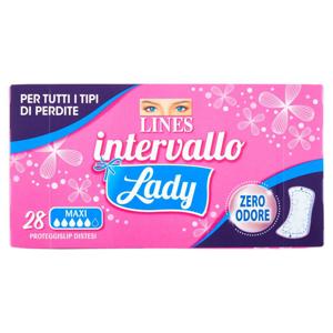 Lines intervallo Lady proteggislip Maxi Disteso 28 pz