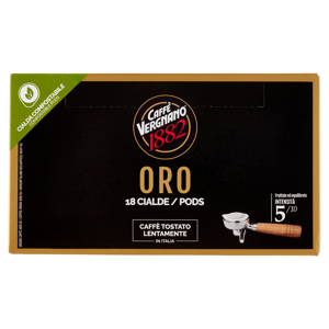 Caffè Vergnano 1882 Oro Cialda Compostabile 18 x 6,94 g