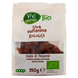 Uva sultanina Biologica 150 g