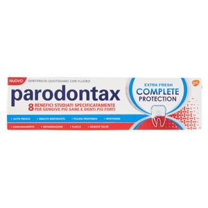 Parodontax dentifricio Complete Protection gengive più sane denti più forti Extra Fresh 75 ml