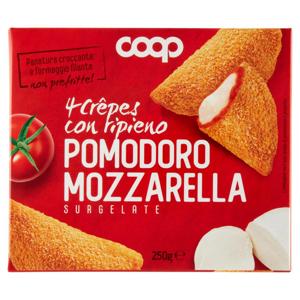 4 Crêpes con ripieno Pomodoro Mozzarella Surgelate 4 x 62,5 g