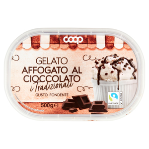 Gelato Affogato al Cioccolato Gusto Fondente 500 g