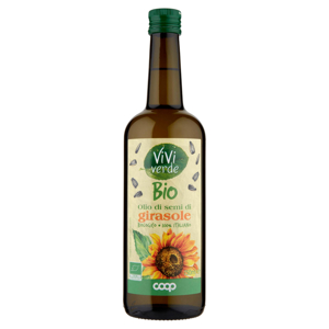 Olio di semi di girasole Biologico 100% Italiano 750 ml