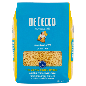 De Cecco Anellini n°71 500 g