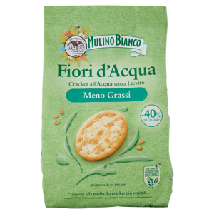 Mulino Bianco Armonia Fiori d'Acqua Cracker Senza Lievito Ricchi di Fibre 250g