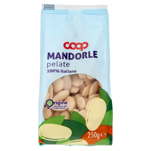 Mandorle pelate 100% italiane 250 g