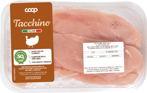 Fesa di tacchino a fette sottili 270 g ca