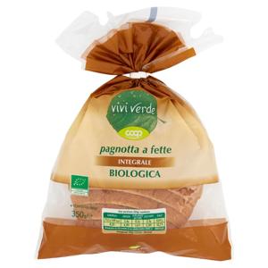 pagnotta a fette Integrale Biologica 350 g