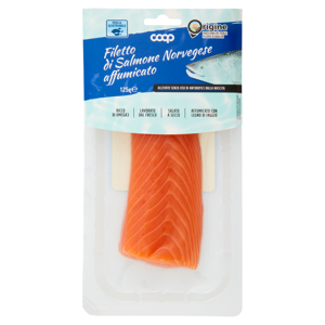 Filetto di Salmone Norvegese affumicato 125 g