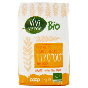 Farina di Grano Tenero Tipo "00" Biologica 1 Kg