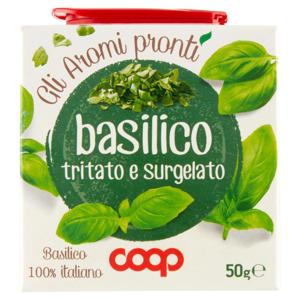 basilico tritato e surgelato 50 g