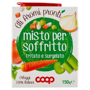 misto per soffritto tritato e surgelato 150 g