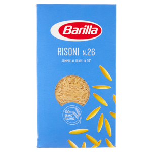 Barilla Pasta Risoni n.26 100% grano italiano 500 g