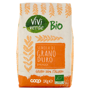 Semola di Grano Duro Biologica 1 Kg