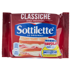 Sottilette Classiche formaggio fuso a fette - 400g