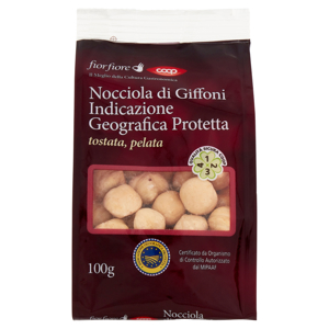 Nocciola di Giffoni IGP Tostata, Pelata 100 g