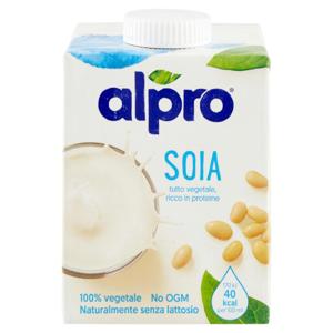 ALPRO Soia Classico, Bevanda alla Soia 100% vegetale con vitamine B2, B12 e D, 500 ml