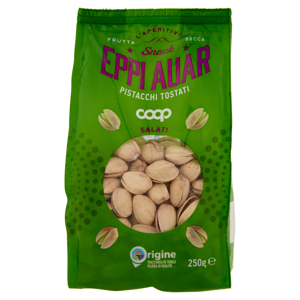 Snack Eppi Auar Pistacchi Tostati Salati 250 g