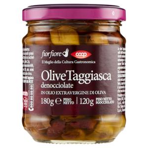 Olive Taggiasca denocciolate in Olio Extravergine di Oliva 180 g