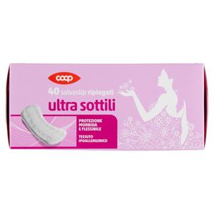 Salvaslip ripiegati in bustina Ultra Sottili 40 pz