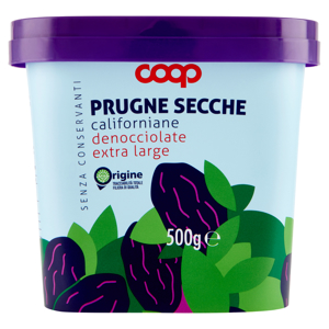 Prugne Secche californiane denocciolate extra large 500 g