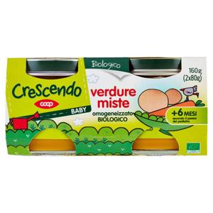 Baby verdure miste omogeneizzato Biologico 2 x 80 g