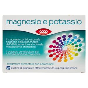 magnesio e potassio 20 x 4 g