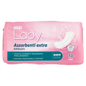 Lady Assorbenti extra Ripiegati 10 pz