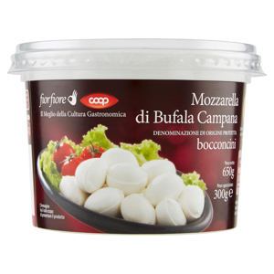 Mozzarella di Bufala Campana DOP bocconcini 300 g