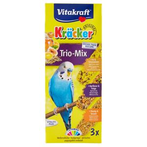 Vitakraft Kräcker Original Trio-Mix pappagallini ondulati 3 pezzi 80 g