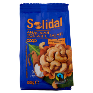 Anacardi Tostati e Salati 100 g