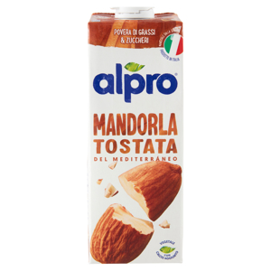  Alpro Classico, Bevanda alla Mandorla, 100% vegetale con vitamine B2, B12 e D 1 Litro