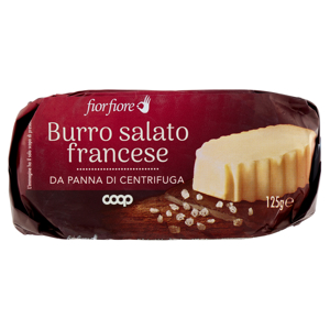 Burro salato francese da Panna di Centrifuga 125 g