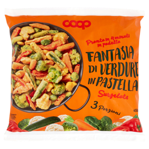 Fantasia di Verdure in Pastella Surgelate 450 g