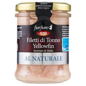 Filetti di Tonno Yellowfin al Naturale 200 g