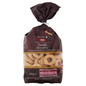 Taralli alla pugliese con Olio Extra Vergine di Oliva e Semi di Finocchio 400 g