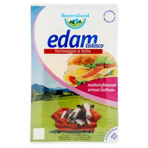 Bayernland edam tedesco formaggio a fette 100 g