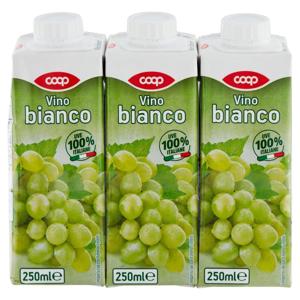 Vino bianco 3 x 250 ml