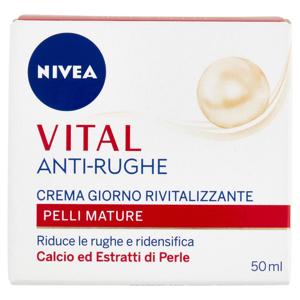 Nivea Vital Anti-Rughe Crema Giorno Rivitalizzante Pelli Mature 50 ml