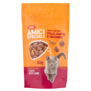 Snack con Pollo Tacchino e Anatra 60 g