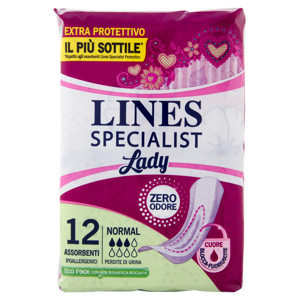 Lines Specialist Lady Assorbenti Normal 12 pz