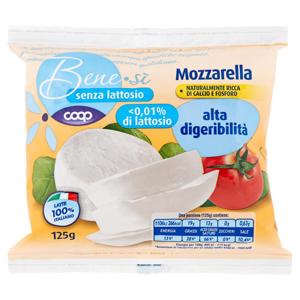 senza lattosio Mozzarella alta digeribilità 125 g